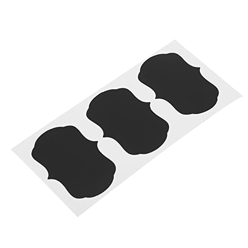 Tafelaufkleber Etiketten Tags 36 PCs Set PVC wiederverwendbares Küchenglasflaschen Organizer Schwarz 2,0 x 1,4 Zoll für Pantry -Lagerung und Partybuffets Tafelaufkleber Etiketten Tags 36 PCs Set PVC wiederverwendbares Küchenglasflaschen Organizer Schwarz 2,0 x 1,4 Zoll für Pantry -Lagerung und Partybuffets von Ldafava