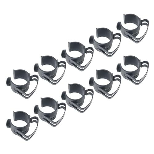 10 x Kabel-Clips-Halter für Bühnenbeleuchtung, Stromleitungen, Befestigungsschellen für Rohre innerhalb von 50 mm, einfache Installation 10 x Kabel-Clips-Halter für Bühnenbeleuchtung, Stromleitungen, Befestigungsschellen für Rohre innerhalb von 50 mm, einfache Installation von Ldbuejiaja