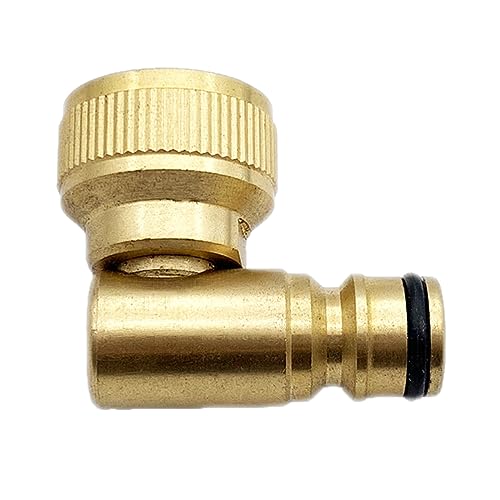 3/4 Zoll Messing Gartenschlauch Winkelverbinder 90 Grad Schlauchadapter Schlauchverschraubungen von Ldbuejiaja