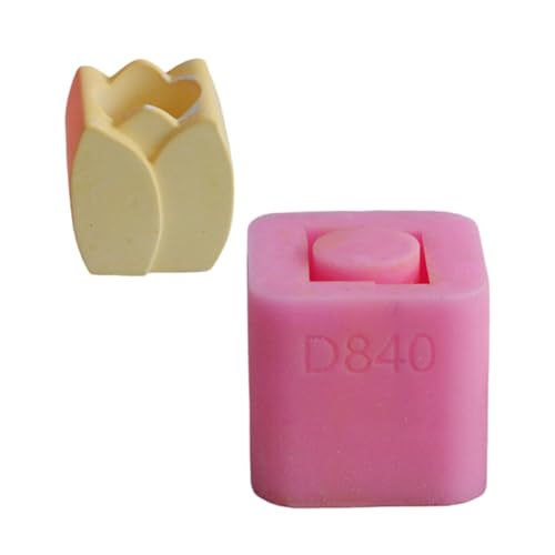 3D-Blumenblatt-Silikon-Kerzenständer-Formen, Epoxidharz-Formen für die Herstellung von Halter, Heimdekoration, Gips-Dekoration von Ldbuejiaja
