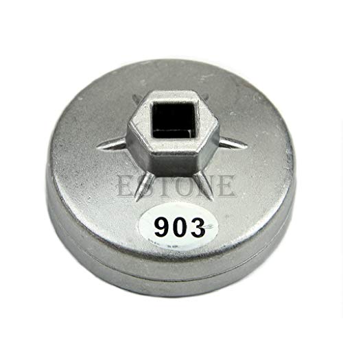 74 mm 14 Rillen Aluminium Schraubenschlüssel Steckschlüssel Entferner Werkzeug für Auto Auto 74 mm 14 Rillen Aluminium Schraubenschlüssel Steckschlüssel Entferner Werkzeug für Auto Auto von Ldbuejiaja