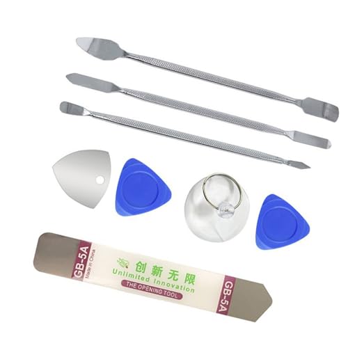 8 Piece Metal Pry Hebel Set Multipurpose Manual Disassembly Tool Für Elektronik Und Geräte Professionelle Techniker Resistant Öffnungswerkzeug von Ldbuejiaja