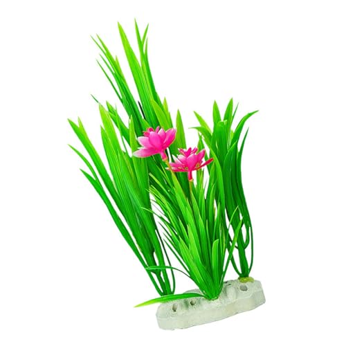 Aquarium-Dekoration, künstliche Tillandsien-Pflanze mit Basis, natürliches Aussehen für Zuhause, Aquarien und Ornament Aquarium-Dekoration, künstliche Tillandsien-Pflanze mit Basis, natürliches Aussehen für Zuhause, Aquarien und Ornament von Ldbuejiaja