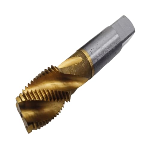 Beschichtete Spiralen Flötengewindebohrer G1/4 ZG3/8 NPT1 Sackloch-Gewindeschneidwerkzeug Stabiler Gewindebohrer für effizienten maschinistischen Einsatz von Ldbuejiaja