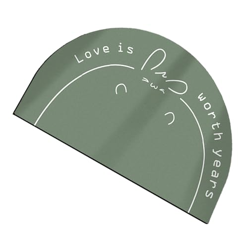 Bodenpolster mit schönem Druck, dekorativer Kieselgur-Badematte mit hoher Wasseraufnahmefähigkeit und Rutschfestigkeit, 60 x 90 cm Bodenpolster mit schönem Druck, dekorativer Kieselgur-Badematte mit hoher Wasseraufnahmefähigkeit und Rutschfestigkeit, 60 x 90 cm von Ldbuejiaja