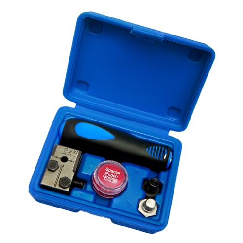 Bördelgerät für Bremsleitungen für Auto-Bremsleitungen, 3/16 Zoll, 4,75 mm, manuelles Rohr-Bördelwerkzeug-Set mit Aufbewahrungsbox von Ldbuejiaja