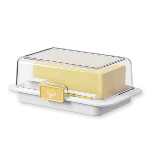 Butterdose aus robusten ABS-Materialien mit sicheren Verriegelungsschnallen und Dichtungsringen, tragbares Zubehör zum Frischen von Ldbuejiaja