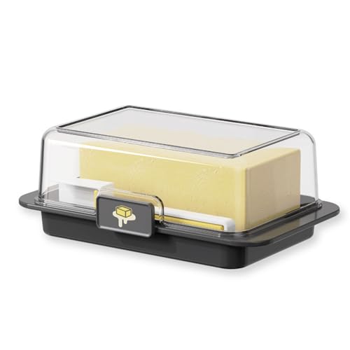 Butterdose aus robusten ABS-Materialien mit sicheren Verriegelungsschnallen und Dichtungsringen, tragbares Zubehör zum Frischen von Ldbuejiaja