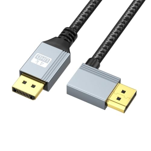 DisplayPort-Steckerkabel, DP1.4, breite Kompatibilitäten, unterstützt 4K 60Hz und 2K 144Hz von Ldbuejiaja