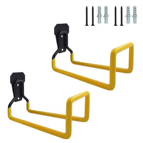 Effizientes Metall-Schlauchhalter, Wandhalterung, Rost-Wasserschlauch-Haken-Set für den Außen- und Gartengarageeinsatz, 2 Stück von Ldbuejiaja
