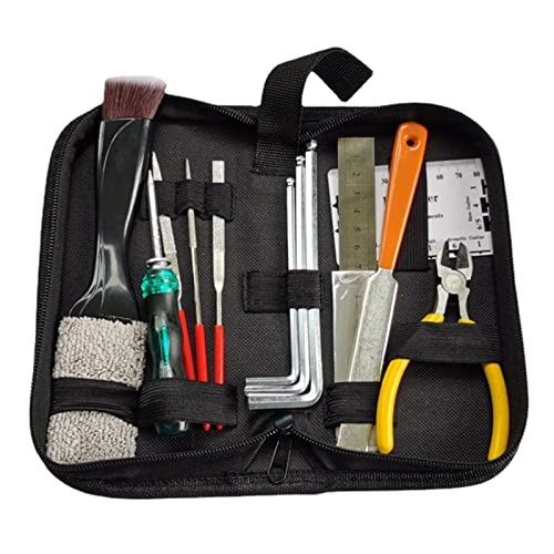 Gitarren-Werkzeug, Reparatur, Wartungswerkzeug, Saitenlineal, Messwerkzeug, Schraubenschlüssel-Reinigung Gitarren-Werkzeug, Reparatur, Wartungswerkzeug, Saitenlineal, Messwerkzeug, Schraubenschlüssel-Reinigung von Ldbuejiaja