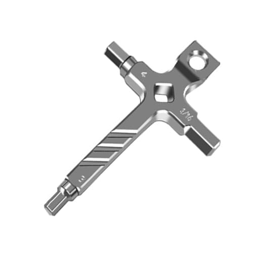 Inbusschlüssel, 3 mm, 4 mm, 3/16 Zoll, Schlitzschraubendreher, multifunktionaler Sechskantschlüssel, Handwerkzeug für Stativkopf, Werkzeug, Kamera von Ldbuejiaja