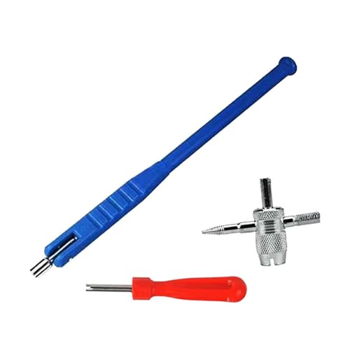 Komplettes 47-teiliges Reifenventil-Reparaturwerkzeug-Set, Ventile, Schaft-Montagewerkzeug, einfach zu bedienendes Design für Garage und Außenbereich Komplettes 47-teiliges Reifenventil-Reparaturwerkzeug-Set, Ventile, Schaft-Montagewerkzeug, einfach zu bedienendes Design für Garage und Außenbereich von Ldbuejiaja