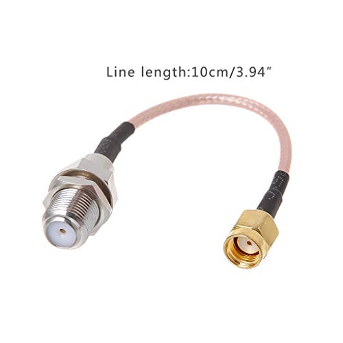 Ldbuejiaja RP SMA Männlich Zu F Weiblichen Stecker Kabel RG316 RP SMA F Adapter Kabel Erweiterung WLAN von Ldbuejiaja