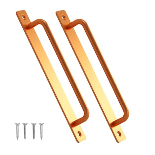 Mehrzweck-Scheunentürgriffe, Lochmitte, Aluminiumlegierung, für Badezimmer, Kleiderschrank, Alltag, 2 Stück Mehrzweck-Scheunentürgriffe, Lochmitte, Aluminiumlegierung, für Badezimmer, Kleiderschrank, Alltag, 2 Stück von Ldbuejiaja