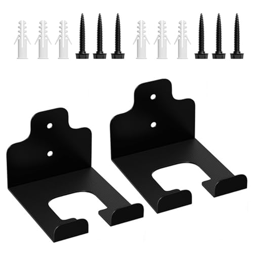 Multipurpose Wandhalter Speicherlösung Mit Wandmontierter Werkzeughalter Mit Hoher Belastungskapazität 2 Pack Für Garage Und Garten. Nutzen Sie Platz Sparsames Design von Ldbuejiaja