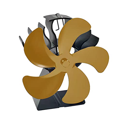 Ofenventilator Wärmebetriebener Ventilator für Holzfeuer oder Kamine leise für ideale Geschenke für Ihre Familie Ofenventilator Wärmebetriebener Ventilator für Holzfeuer oder Kamine leise für ideale Geschenke für Ihre Familie von Ldbuejiaja