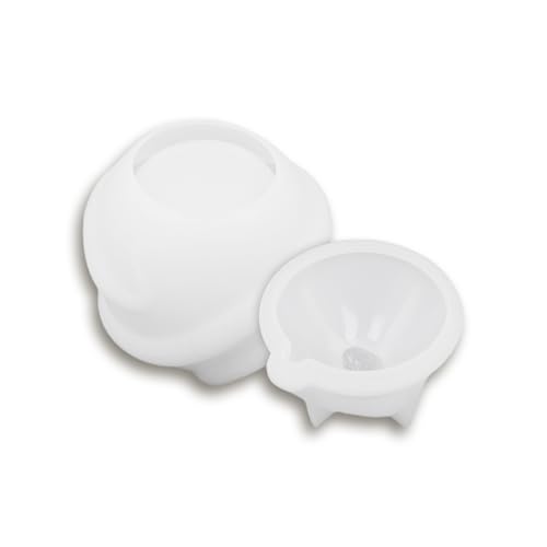Osterglas-Harz-Form, Schlangeneier-Form mit Deckel, ideal für Schmuck-Aufbewahrungsbox und Heimdekorationsprojekte von Ldbuejiaja