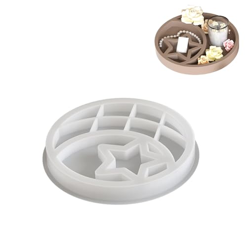 Praktische Weiche Und Robuste Sternmond Silikonform Für Die Herstellung Kreativer Aufbewahrungsschalen Hausorganisation Daily Casual Use Craft Schimmel von Ldbuejiaja