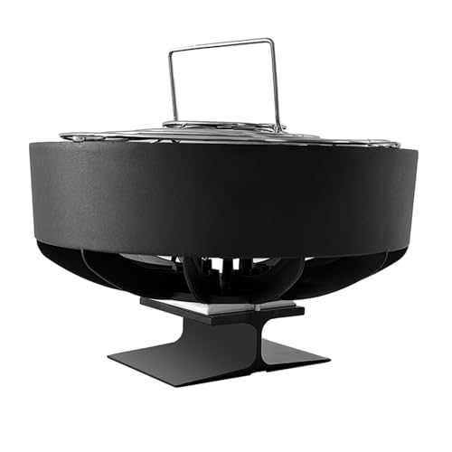 Praktischer Wärmeumwälzöfen Ventilator mit 4 Flabellum für Outdoor-Camping und verschiedene Brennstofföfen für den täglichen Gebrauch von Ldbuejiaja