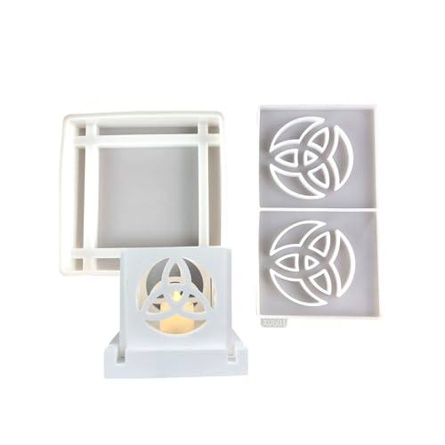 Silikonform mit kreativem Knotenhalter, stabiles Display, Ornament für und Heimdekoration, 2 Stück Silikonform mit kreativem Knotenhalter, stabiles Display, Ornament für und Heimdekoration, 2 Stück von Ldbuejiaja