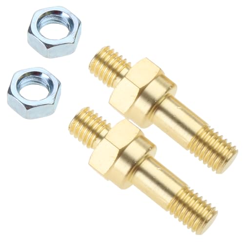 Stehern Batterie Seiten Postschrauben Erweiterungsstifte 3/8 "-16 Messingstollen Nebenbatterieklemmenschraube Für Post 2pcs/Set von Ldbuejiaja