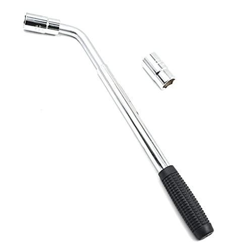 Teleskop-Radschlüssel mit Stecknüssen 17/19 & 21/23 mm für PKW LKW von Ldbuejiaja