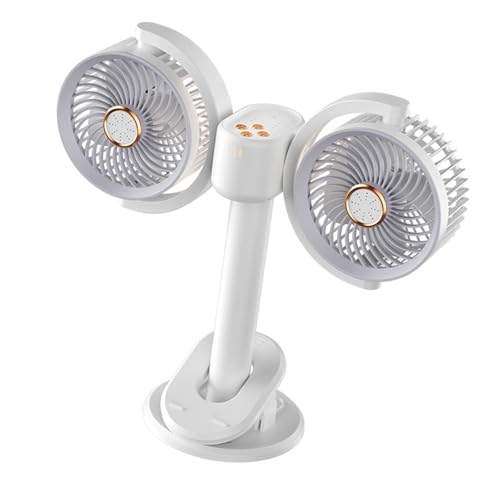 Tragbarer Clip, Zirkulation, Tischventilator, Nachtlicht, USB-betrieben, verstellbare Winkel, Kühllösung für Laptops und Schreibtische Tragbarer Clip, Zirkulation, Tischventilator, Nachtlicht, USB-betrieben, verstellbare Winkel, Kühllösung für Laptops und Schreibtische von Ldbuejiaja