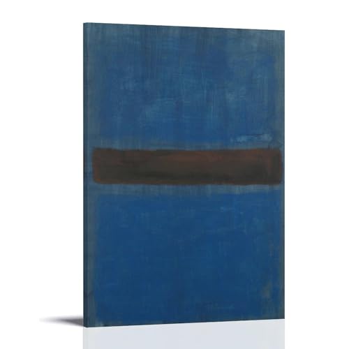 LdinMEX Mark Rothko ArtWork Poster auf Leinwand, Wandkunst, dekorativ, Schlafzimmer, modern, Heimdruck, Kunstwerk, 40 x 60 cm von LdinMEX