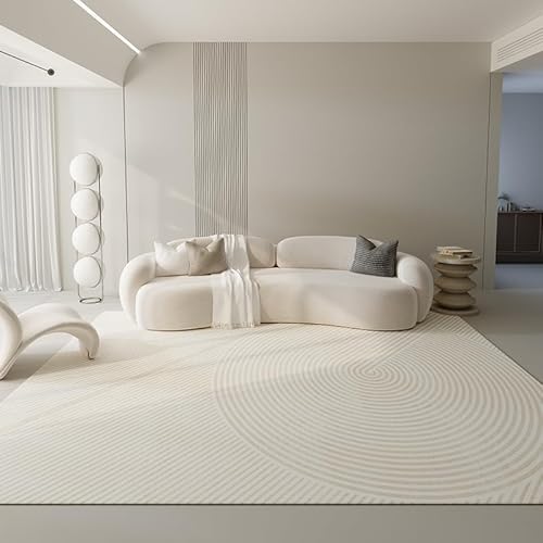 Ldiuttu Teppich Wohnzimmer Groß 200 x 290 cm Weicher rutschfest Waschbarer Schlafzimmer Teppiche Pflegeleichter Dekoration Teppich Moderne Linien geometrisch weiß Ldiuttu Teppich Wohnzimmer Groß 200 x 290 cm Weicher rutschfest Waschbarer Schlafzimmer Teppiche Pflegeleichter Dekoration Teppich Moderne Linien geometrisch weiß von Ldiuttu