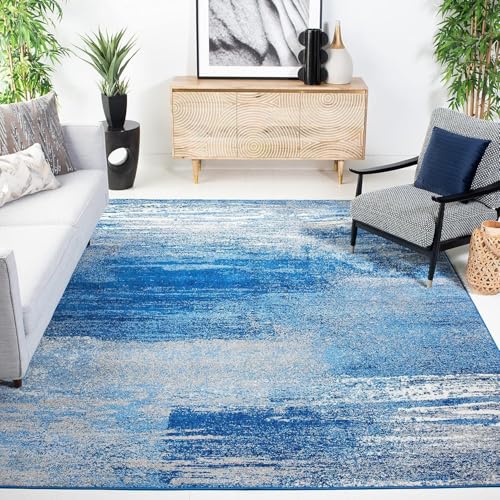Ldiuttu Teppich Wohnzimmer Groß 200 x 290 cm Weicher rutschfest Waschbarer Schlafzimmer Teppiche Pflegeleichter Dekoration Teppich Moderne abstrakte Tinte blau Ldiuttu Teppich Wohnzimmer Groß 200 x 290 cm Weicher rutschfest Waschbarer Schlafzimmer Teppiche Pflegeleichter Dekoration Teppich Moderne abstrakte Tinte blau von Ldiuttu