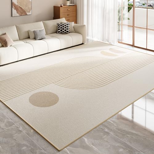 Ldiuttu kleine Teppich 80 x 160 cm Moderner Waschbar Rutschfester Teppich Weich Kurzflor Fußmatte für Schlafzimmer Esszimmer Küche Moderne Linien orange beige Ldiuttu kleine Teppich 80 x 160 cm Moderner Waschbar Rutschfester Teppich Weich Kurzflor Fußmatte für Schlafzimmer Esszimmer Küche Moderne Linien orange beige von Ldiuttu