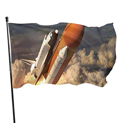 Hofflagge, Banner, Space Shuttle-Flagge: 90 x 150 cm, robust, die stärkste, langlebigste Flagge, Nationalflagge, Outdoor-Flagge Hofflagge, Banner, Space Shuttle-Flagge: 90 x 150 cm, robust, die stärkste, langlebigste Flagge, Nationalflagge, Outdoor-Flagge von Ldsgdfst