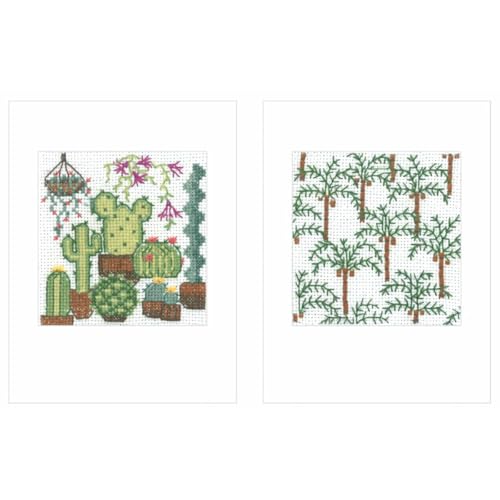 Le Bonheur des Dames Grußkarten 2er Set Kreuzstich Stickpackung Le Bonheur des Dames Grußkarten 2er Set Kreuzstich Stickpackung von Le Bonheur des Dames