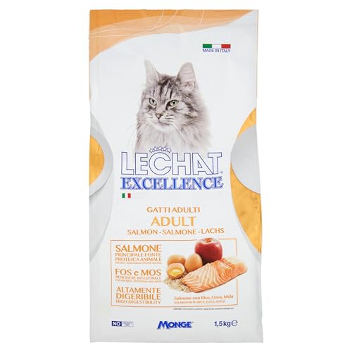 LeChat Excellence Adult Lachs Kroketten Katze 1,5 kg von Le Chat