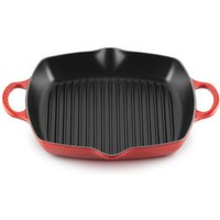 Le Creuset quadratische Grillpfanne 30cm, kirschrot von Le Creuset