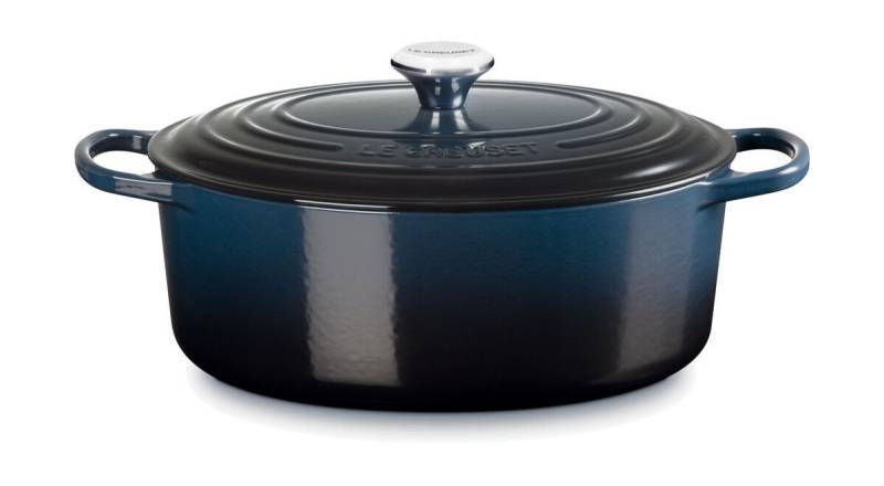 Bräter mit Deckel 31 cm Signature Nuit von Le Creuset