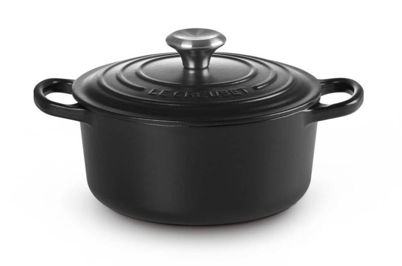 Bräter mit Deckel 20 cm Signature Schwarz von Le Creuset