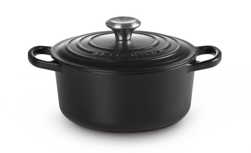 Bräter mit Deckel 24 cm Signature Schwarz von Le Creuset