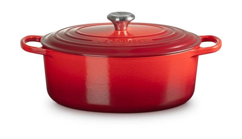 Bräter mit Deckel 31 cm Signature Kirschrot von Le Creuset