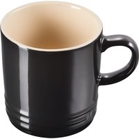 LE CREUSET Becher 0,35l Schwarz Glänzend, Steinzeug von Le Creuset