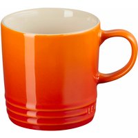 LE CREUSET Becher Ofenrot, Steinzeug von Le Creuset