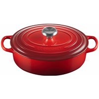 LE CREUSET Gourmet Bräter 27 cm SIGNATURE, Gusseisen von Le Creuset