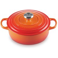 LE CREUSET Gourmet Bräter Ofenrot SIGNATURE, Eisen von Le Creuset