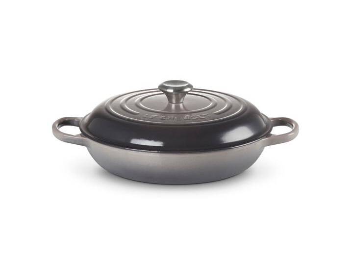 LE CREUSET Gourmet-Profitopf Flint SIGNATURE, Gusseisen von Le-Creuset