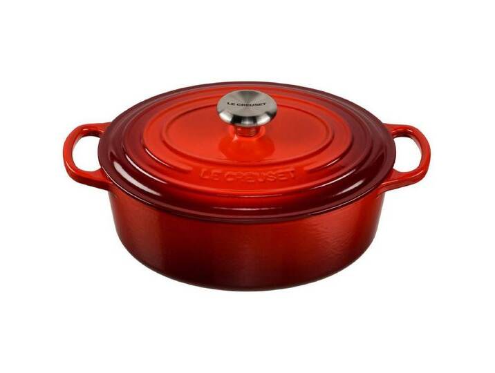 LE CREUSET Kochtopf Signature Bräter oval 27 cm von Le-Creuset