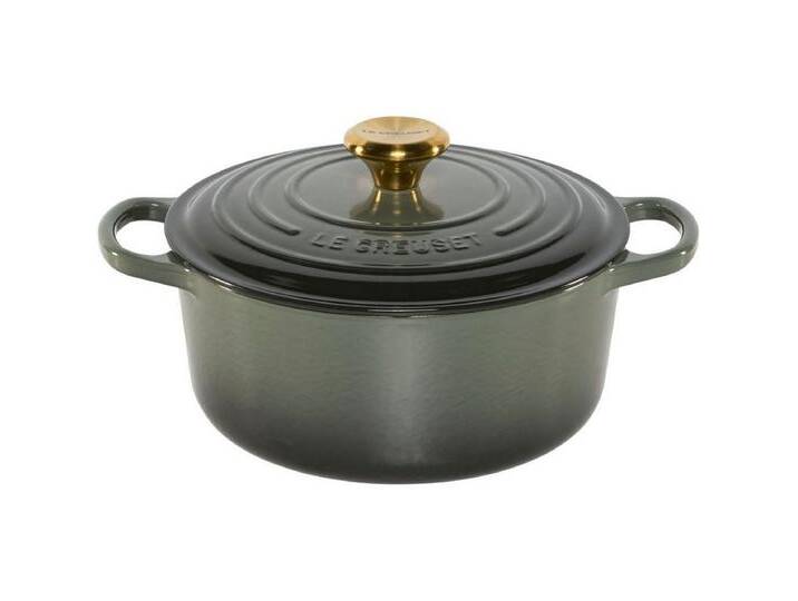 LE CREUSET Kochtopf Signature Bräter rund 24 cm thyme LE CREUSET Kochtopf Signature Bräter rund 24 cm thyme von Le-Creuset