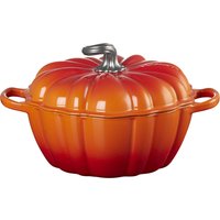 LE CREUSET Kürbis-Bräter 24 cm Ofenrot HALLOWEEN, Gusseisen von Le Creuset