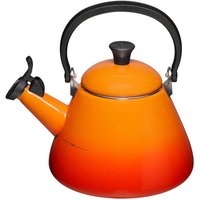 LE CREUSET  Wasserkessel ofenrot KONE, Stahl von Le Creuset