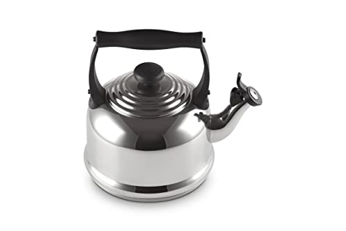 Le Creuset Wasserkessel, Füllmenge: 2,1 l, Stahl/Phenolgriffe, Tradition, Edelstahl, 92000100000100, Silber Le Creuset Wasserkessel, Füllmenge: 2,1 l, Stahl/Phenolgriffe, Tradition, Edelstahl, 92000100000100, Silber von LE CREUSET